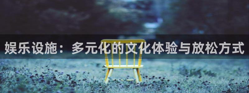 蓝图娱乐官网入口：娱乐设施：多元化的文化体验与放松方式